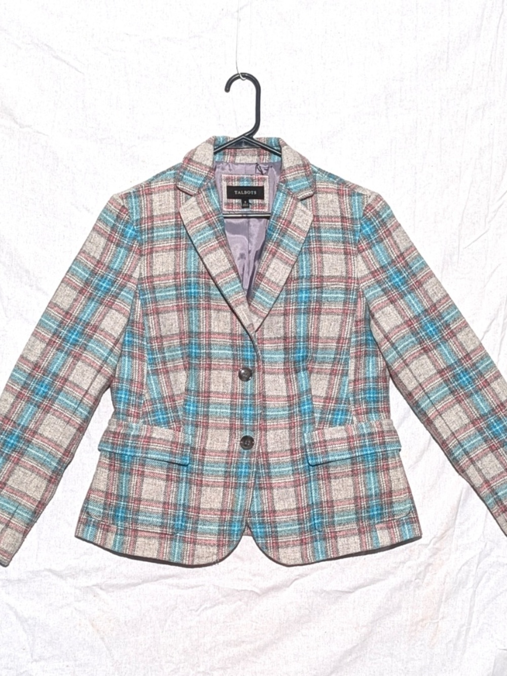 Talbots Wool Women Shetland Blazer - Picture 1 of 9